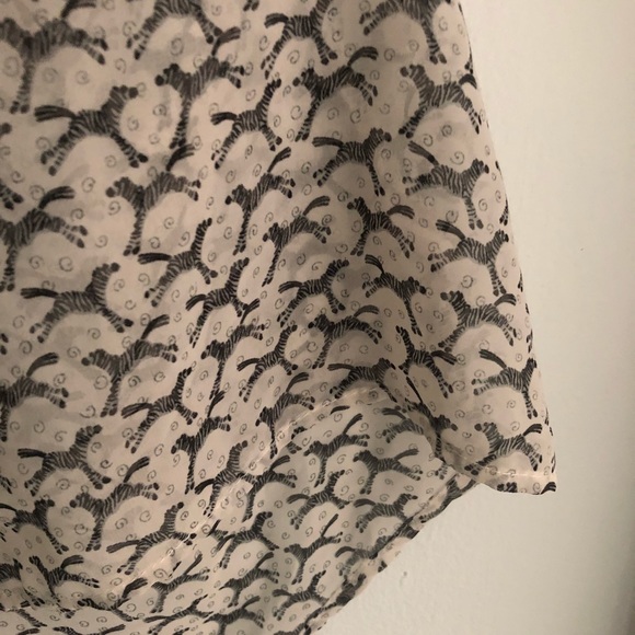 Anthro Zebra Top 💕 - Picture 8 of 8